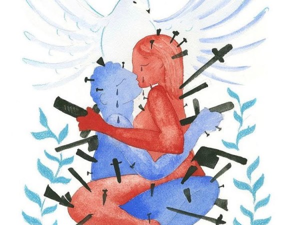 誰に最初にマスクをつける？